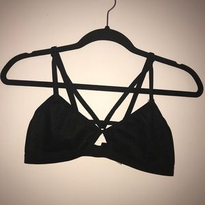Strappy Black bralet